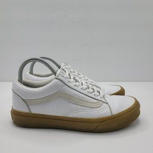 Vans Old Skool Men's Double Lite Gum Sole White Shoes 721278 US Size 6